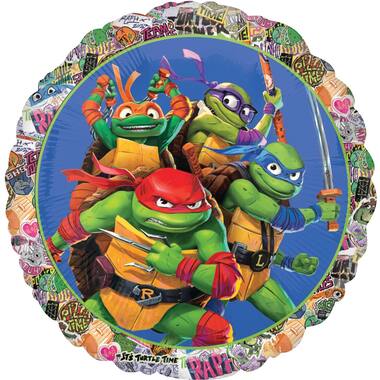 Foil Balloon - Teenage Mutant Ninja Turtles - 45 cm
